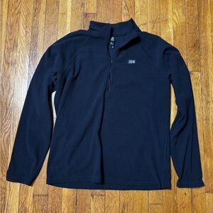 Mountain Hardwear Summit Grid Polartec Fleece Jacket Mens Medium Half Zip